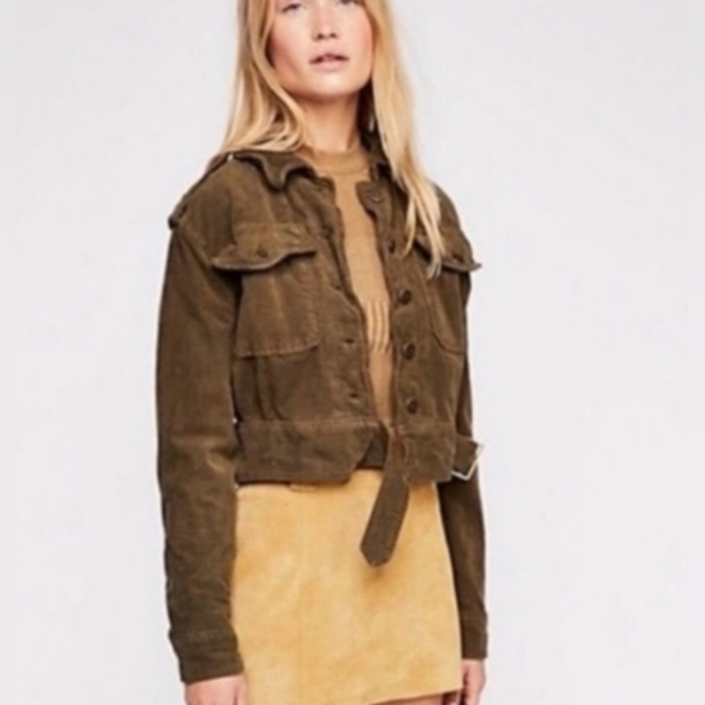 Free People corduroy jacket